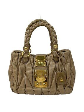 Miu Miu | Bags | Miumiu Matelasse Lux Handbag | Poshmark